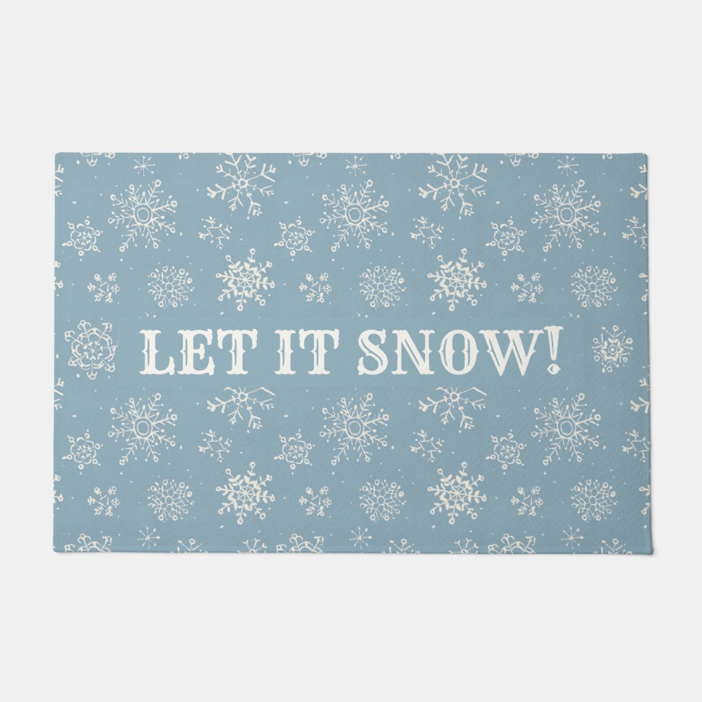 NOTEPAD~"Let It Snow!" Snowflake~Christmas~Paper/Tablet/Letter~Stocking Stuffer
